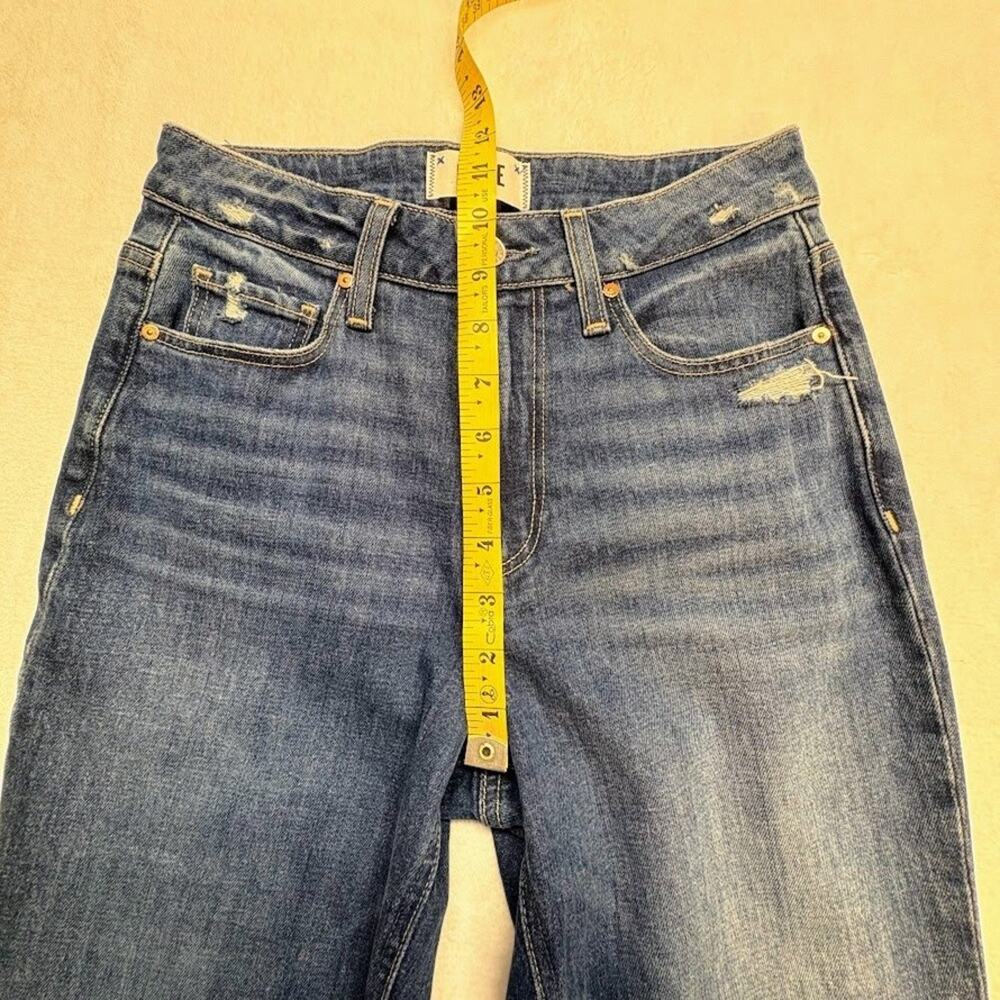 PAIGE Boyfriend Jeans Brigitte High Rise Straight Leg Vintage Wash Denim NWT 24 - Picture 10 of 11